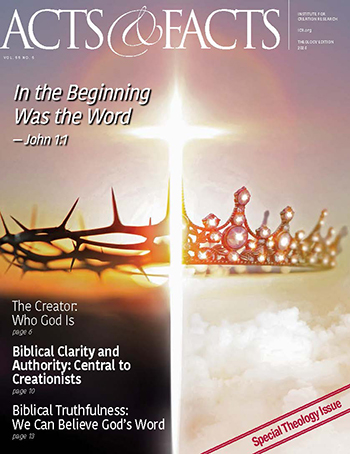 ICR's Acts & Facts monthly news magazine