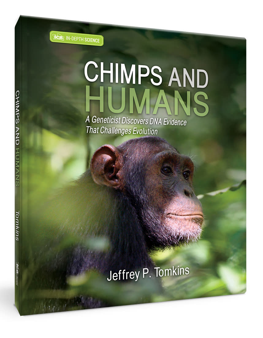 ICR's New In-Depth Science Book: Chimps and Humans | The Institute for