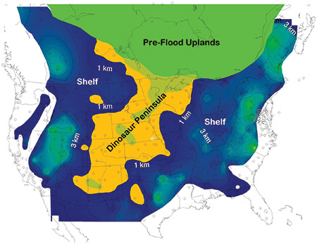 Map Of The World Before The Flood Assembling the Pre Flood World | The Institute for Creation Research