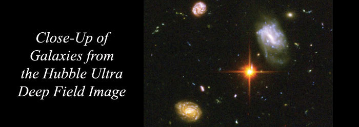 Image credit: NASA, ESA, S. Beckwith (STScI) and the HUDF Team.