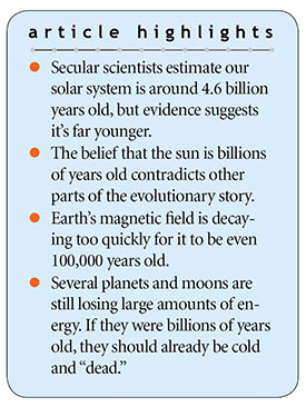 How Old Is Our Solar System?