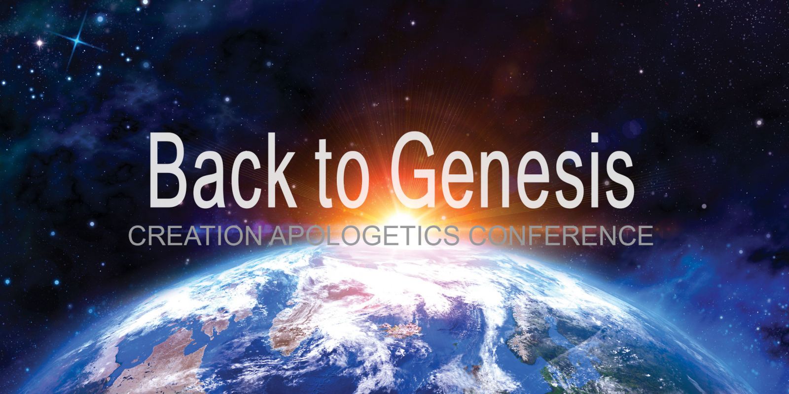 Back to Genesis Conference